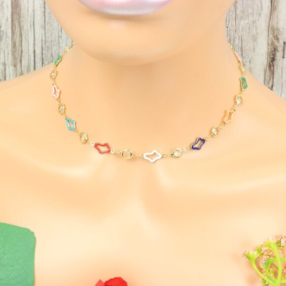 "Minimalist Necklace Chain, Elegant Jewelry for Women & Girls | MLCRC1264 - Picture 7 of 10